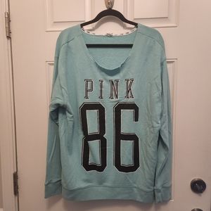 VS Pink Oversized Sweatshirt